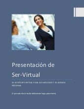 Presentación Ser Virtual