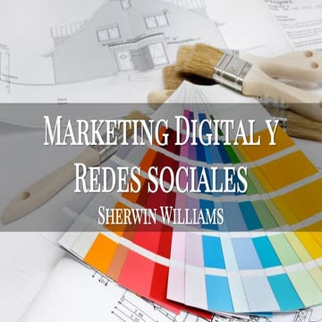 Marketing Digital y Redes Sociales para Sherwin Williams C.A.