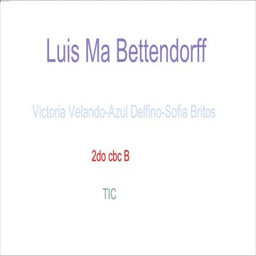 Presentación sin título