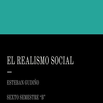 Realismo social 