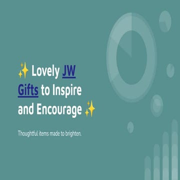 JW Gifts Created to Inspire and Encourage Every Day