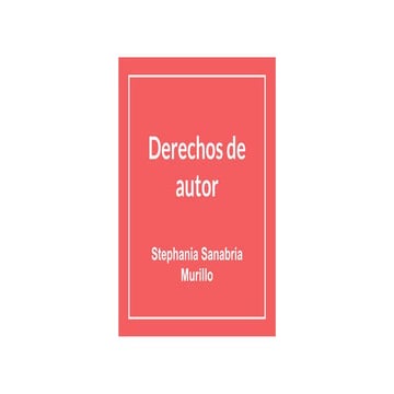 Derechos de autor 