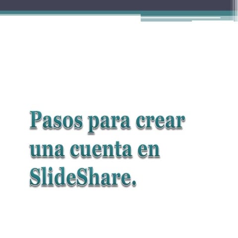 Presentación slide share