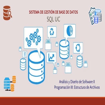 Sistema de gestión de base de datos SQL UC