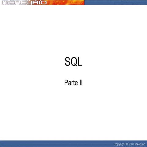 Presentacións Sql mejorado