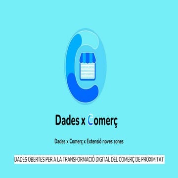 Presentació projecte Dades x Comerç