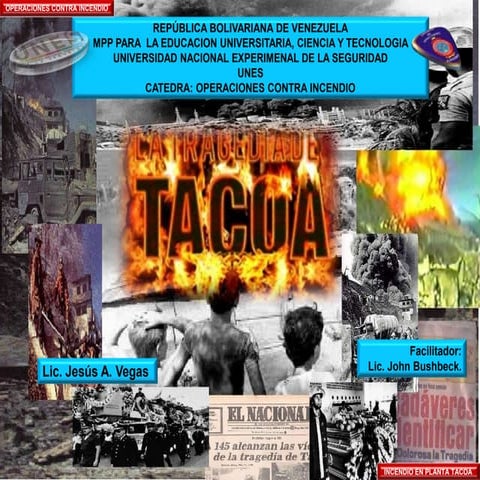 Incendio en Tacoa | PPTX