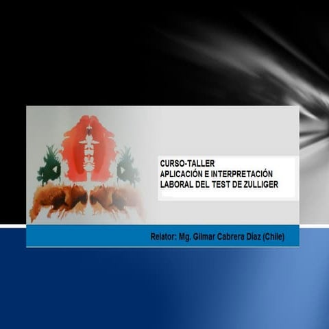 Presentación taller Zulliger