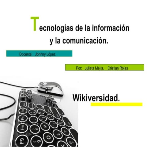 Presentación tecnologías