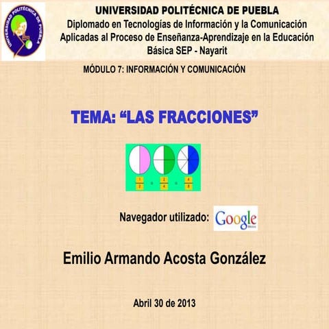Presentación tema (emilio armando acosta gonzález)