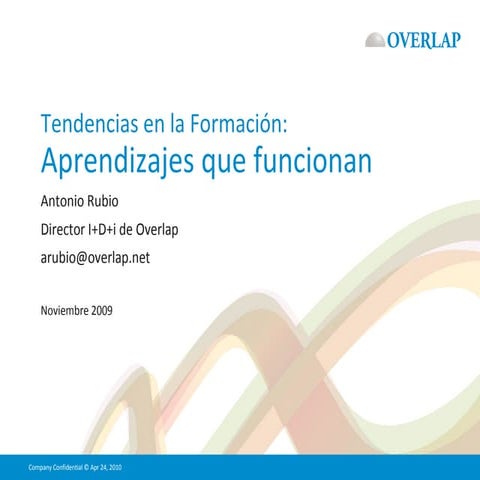 Presentación tendencias en la formacion 4
