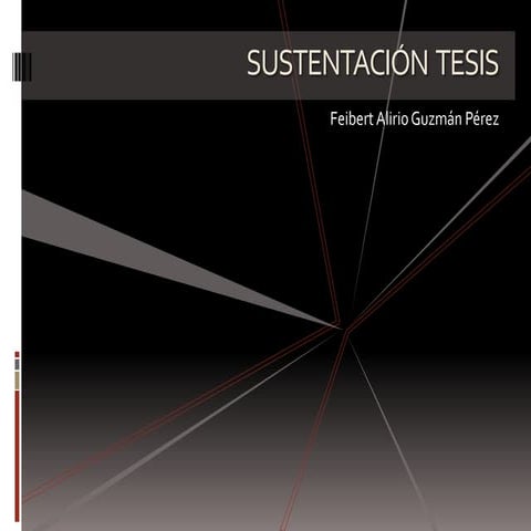 Sustentación de tesis | PPT