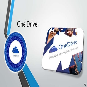 Presentación  One Drive