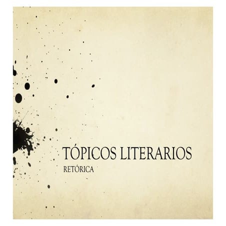 PresentacióN TóPicos Literarios