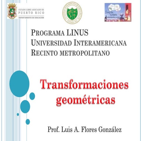 Presentación transformaciones geometricas