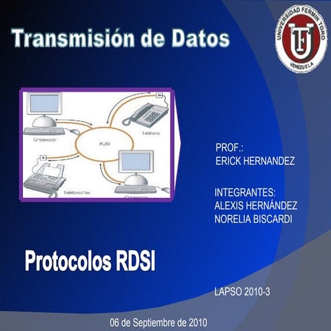 Protocolos RDSI | PPTX