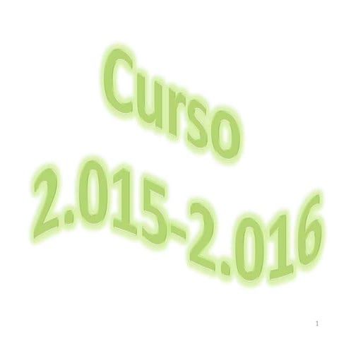 Presentación tutorías comienzo de curso