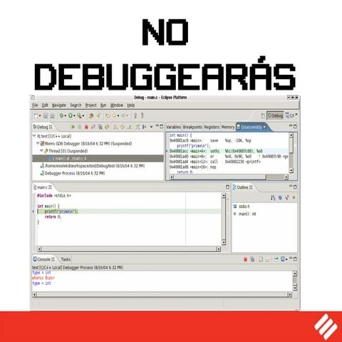 No debuggearás - Introducción al Unit Testing y TDD