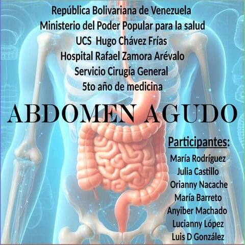 Presentación UCS-MIC-Abdomen Agudo M-Q . | PPTX