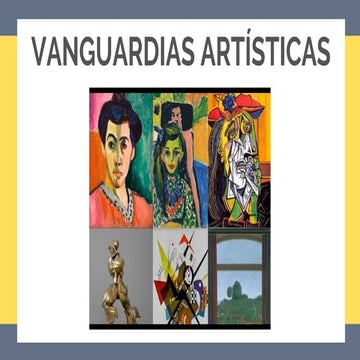 Presentación vanguardias artísticas ejemplos