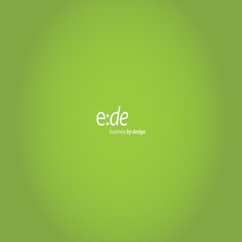 e:de – business by design –