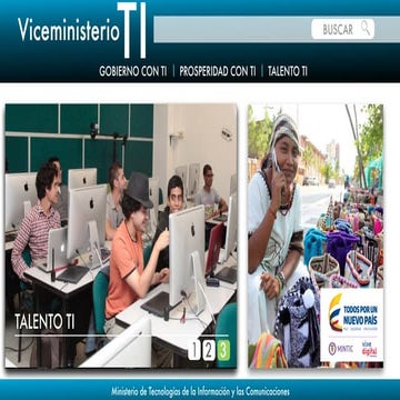 Presentación Viceministerio TI