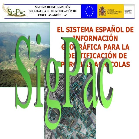 Sistema de Identificacion Geografica de Parcelas agricolas