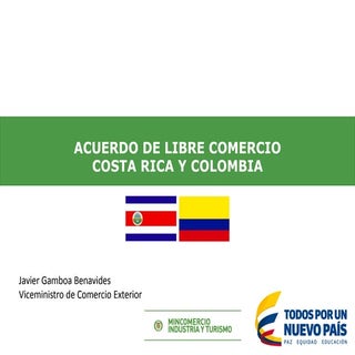 Acuerdo de Libre Comercio Costa Ric...