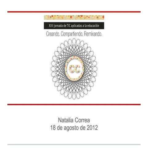 Presentación xiii jornada tic fcea