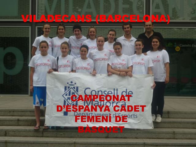 Bàsquet Porreres cadet femení