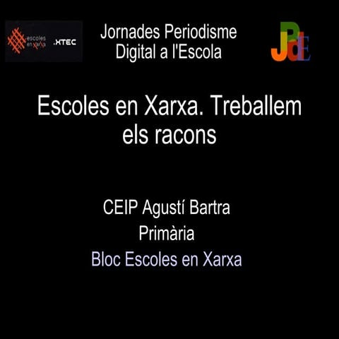 Presentacio Jornades