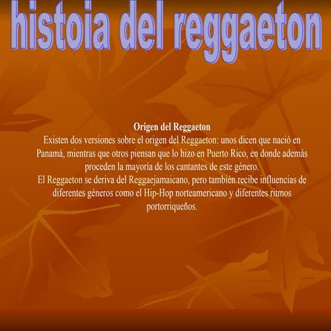 reggaeton