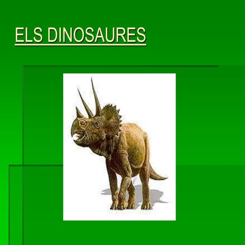 Intro a los dinosaurios y su clasificación.ppt
