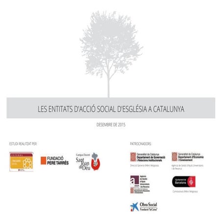 Les entitats d'acció social d'Església a Catalunya
