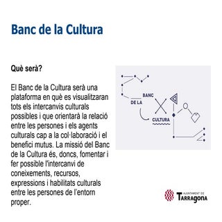 Banc de la Cultura