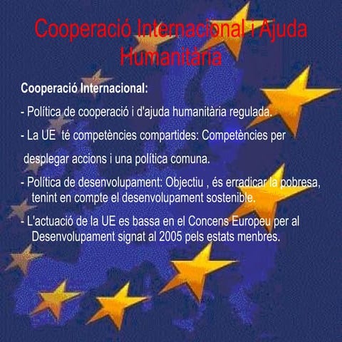 El paper de la UE al món