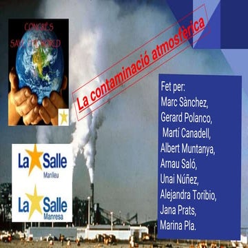 2016 Nov La contaminació atmosfèrica