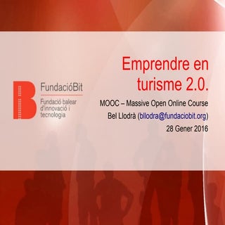 Presentació "Emprendre en turisme 2.0"