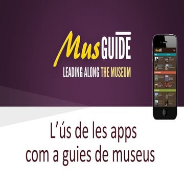 Presentació Musguide a Sitges-Penedesfera