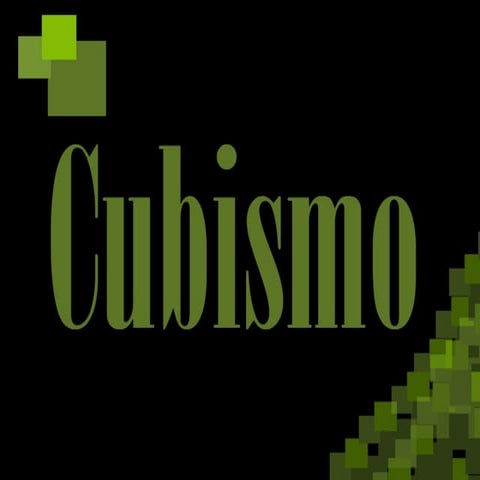 Cubismo