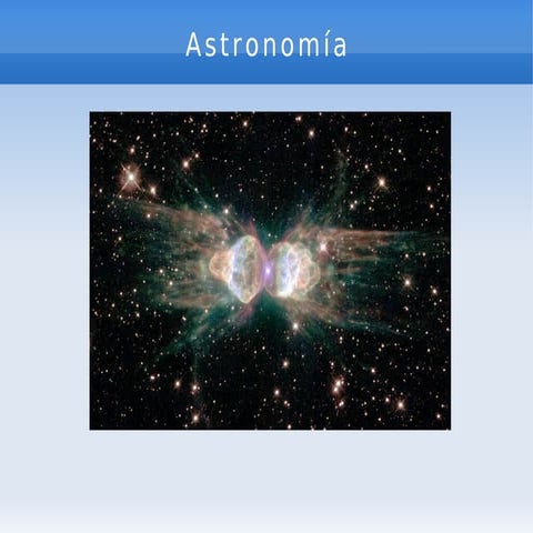 Que es la astronomía? | PDF