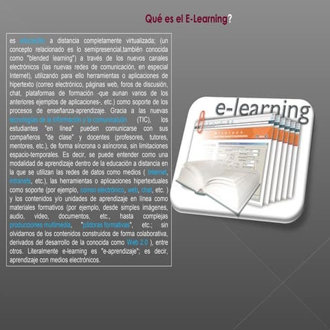 Presentacion E-learning | PPTX