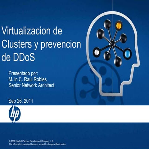 Virtualizacion de Clusters para prevencion de DDoS