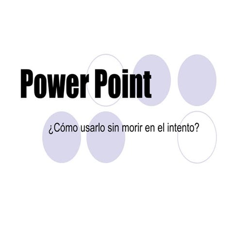 Manual de Power Point