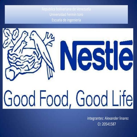 Analisis FODA a nestle