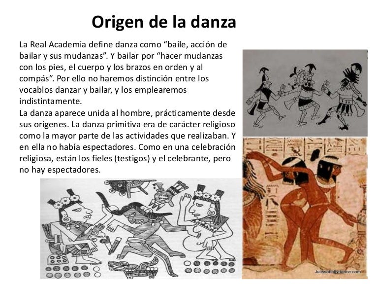 HISTORIA DE LA DANZA HISTORIA DE LA DANZA