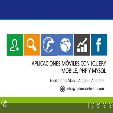 Aplicaciones móviles con Jquery Mobile, PHP y MySQL