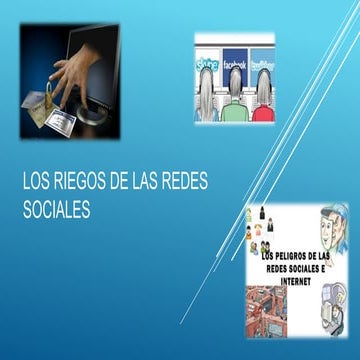 los riesgos de las redes sociales | PPTX