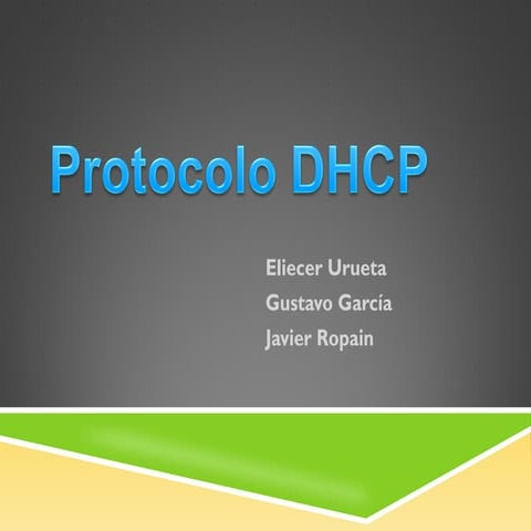 Presentacion de DHCP