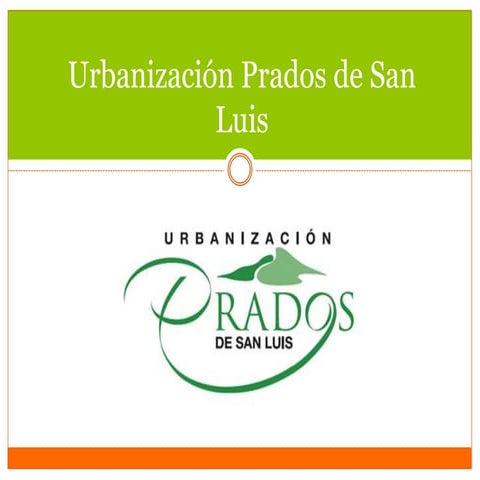 Urbanización Prados de San Luis